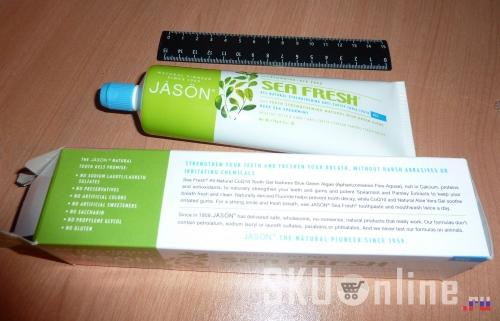 Jason Natural, Sea Fresh, Toothpaste Gel , Deep Sea Spearmint