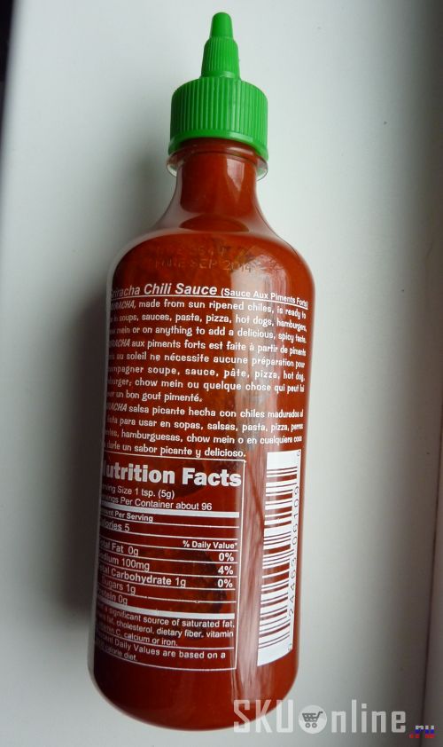Описание соуса Sriracha