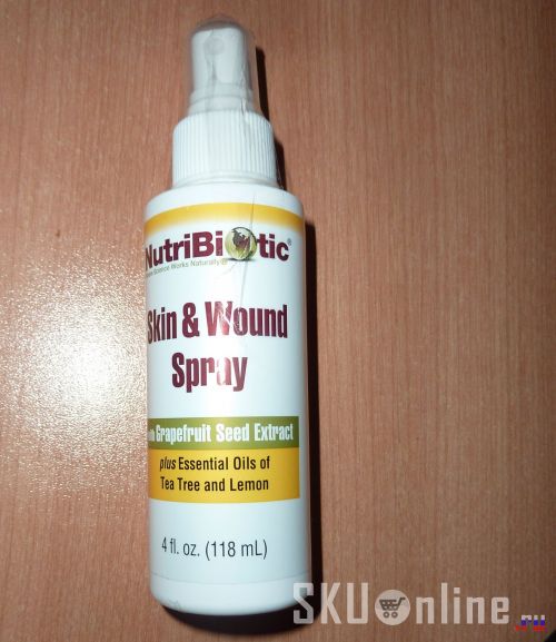 Спрей NutriBiotic Skin and Wound Spray