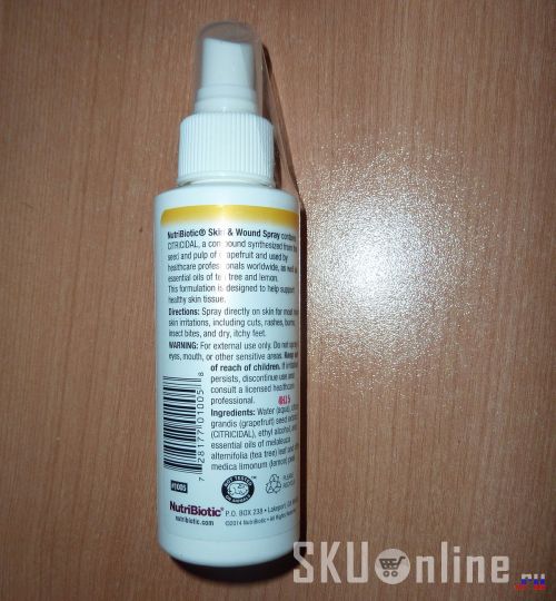 Спрей NutriBiotic Skin and Wound Spray - 2