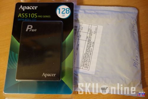 SSD диск Apacer AS510S 128 Гб в упаковке