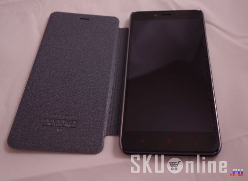 Телефон Xiaomi Redmi Note 2 в чехле Nillkin Sparkle - 8