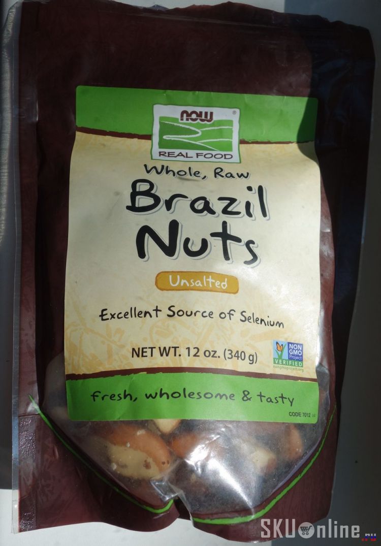 Бразильские орехи от Now Foods