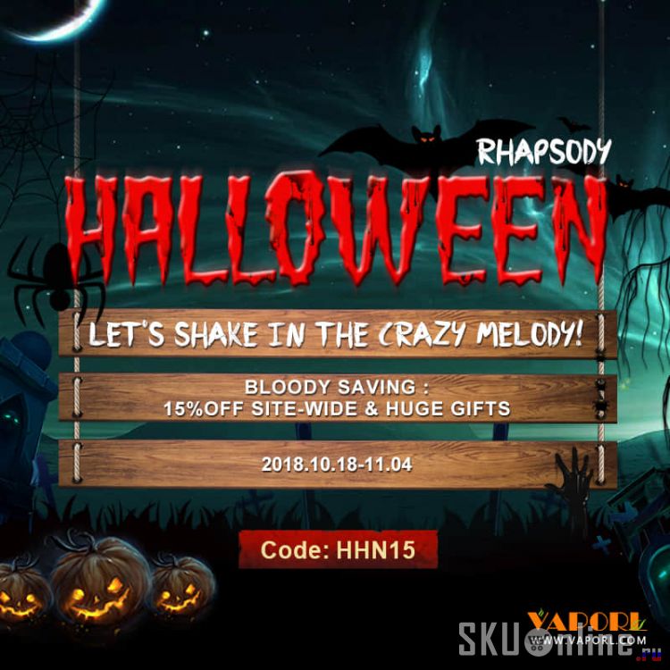 vaporl halloween vape sale 2018