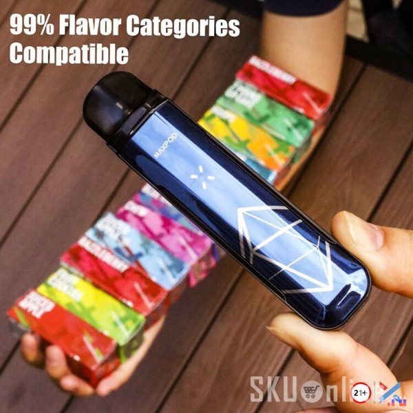 99% flavor categories with Maxpod