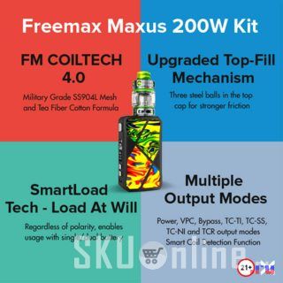 Maxus 200W Kit by Freemax