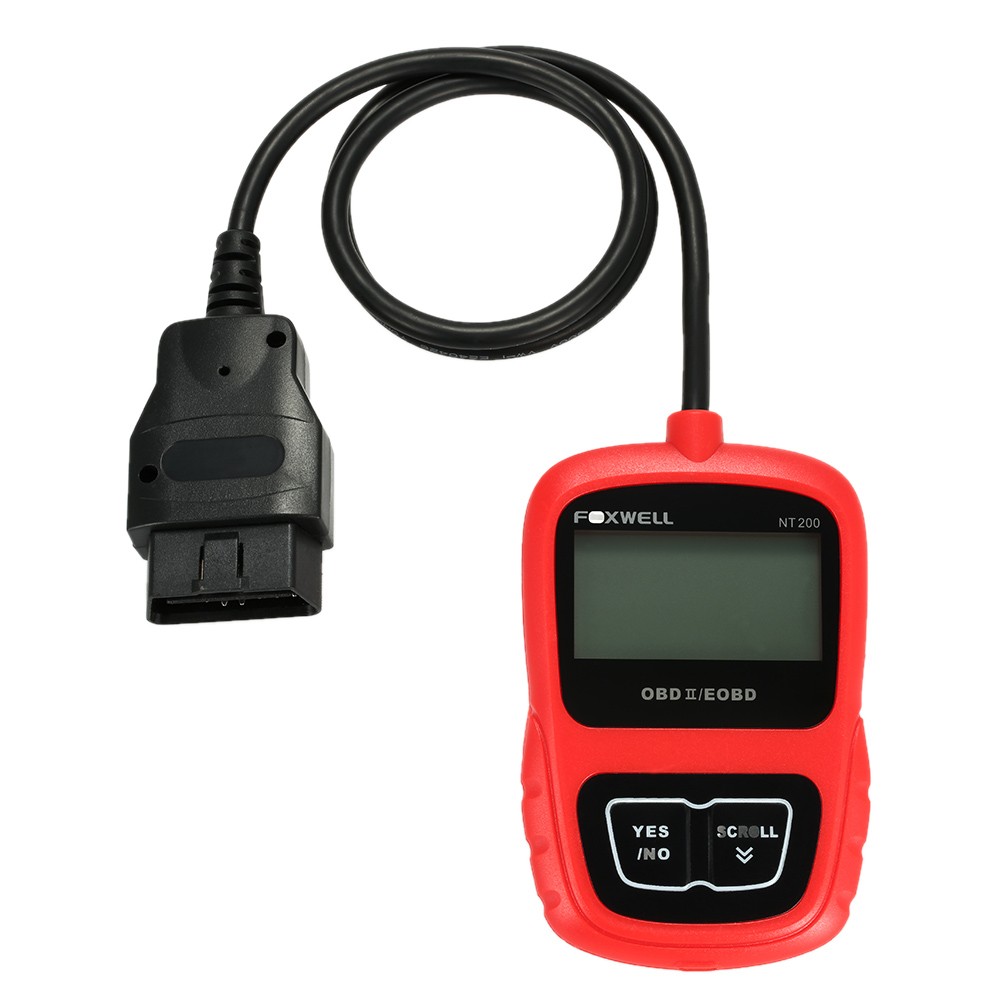 Автосканер - FOXWELL NT200 OBD OBDI OBDII Car Multi-system Scanner  Diagnostic / TomTop / SKUonline.ru обзоры покупок из Китая, купоны  алиэкспресс и магазинов