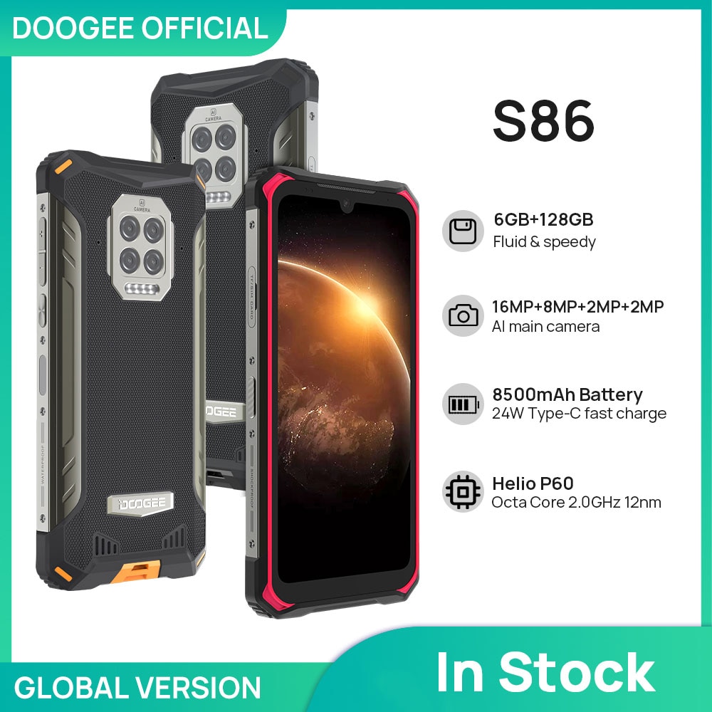 Защищенный крепыш Doogee S86. Позывной Energy Warrior / AliExpress /  SKUonline.ru обзоры покупок из Китая, купоны алиэкспресс и магазинов